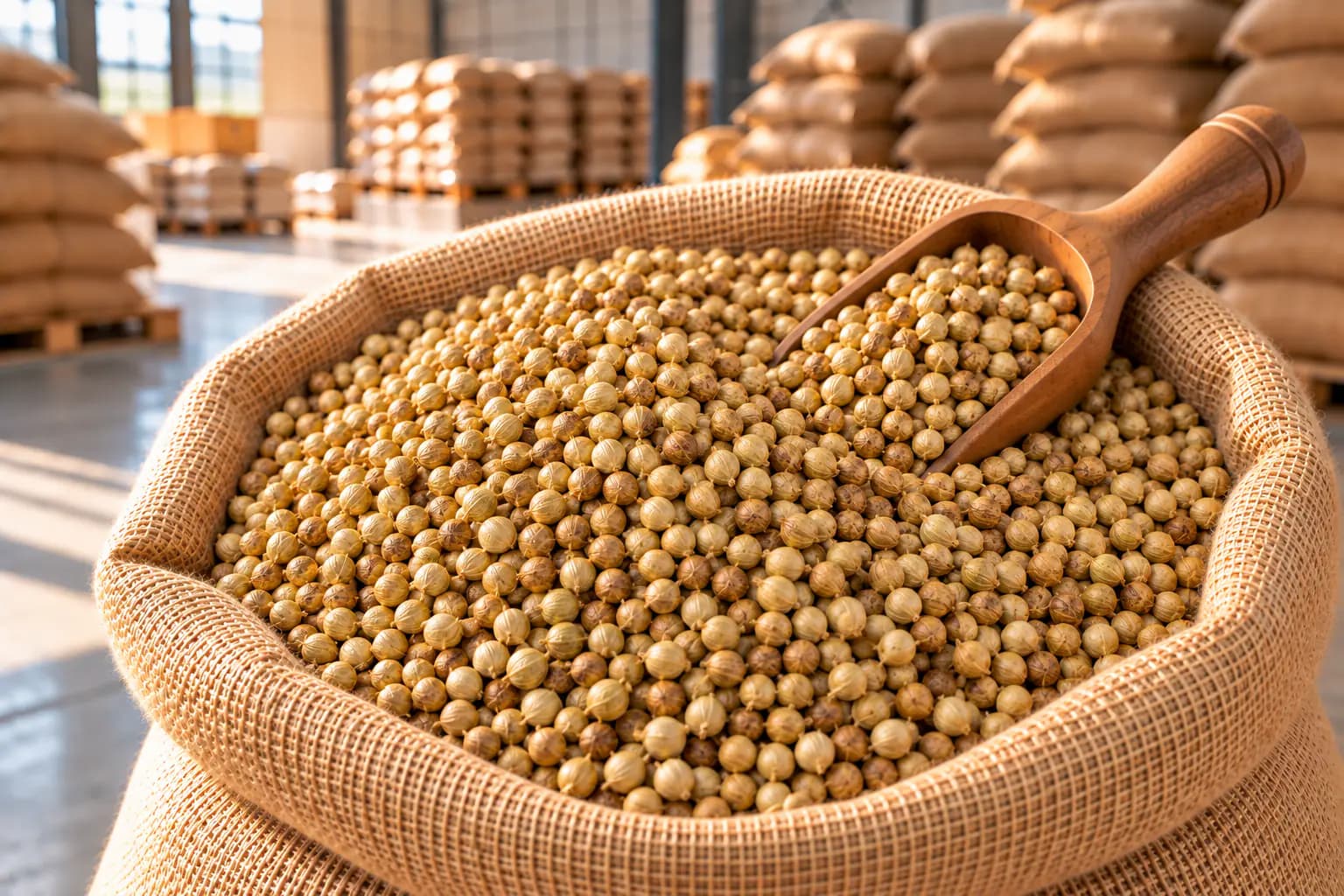 Coriander Seeds (Coriandrum sativum) sourced from Guna, Madhya Pradesh — photo 4 of 4