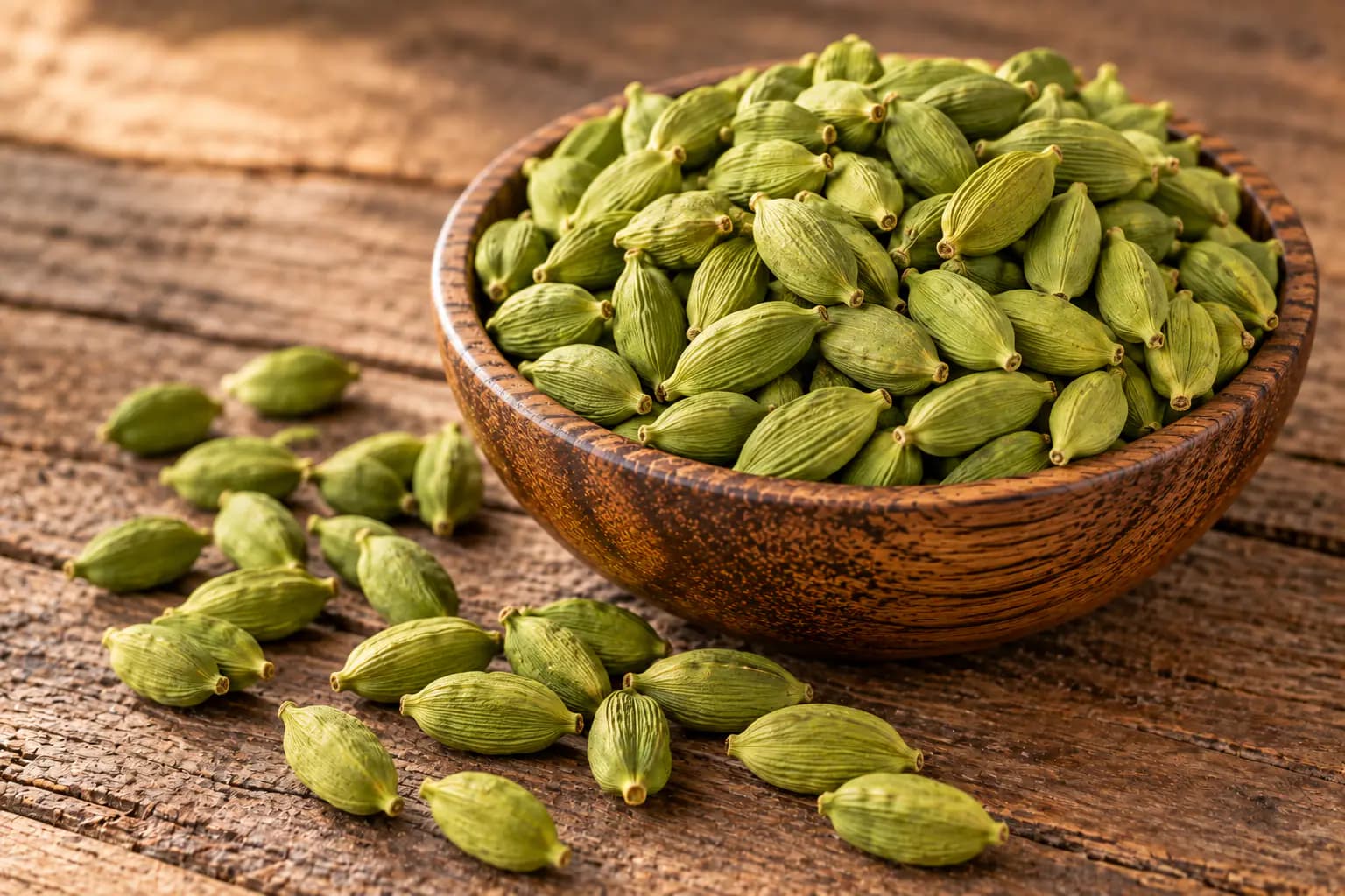 Green Cardamom (Elettaria cardamomum) sourced from Idukki, Kerala — photo 3 of 4
