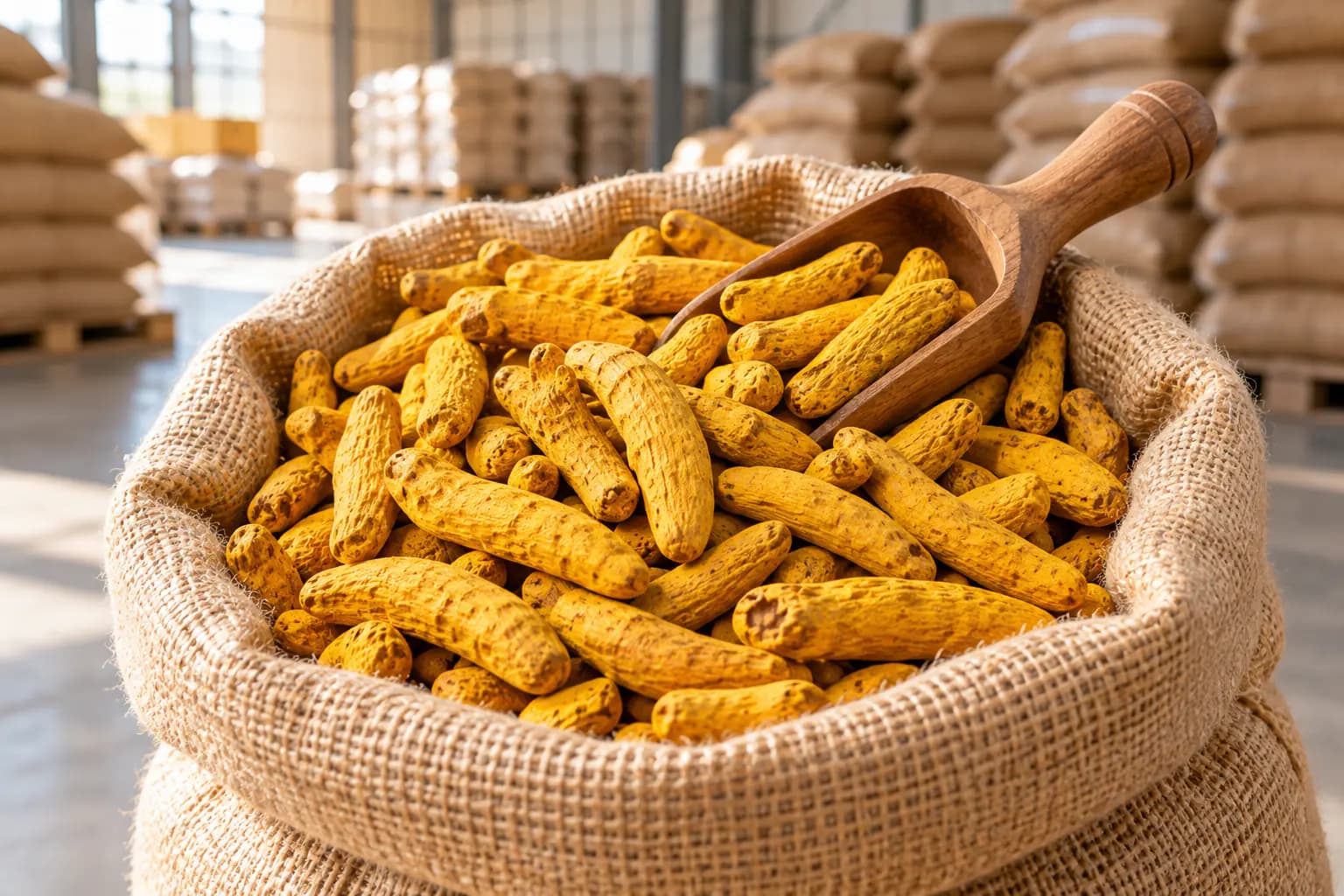 Turmeric Fingers (Curcuma longa) sourced from Erode, Tamil Nadu — photo 4 of 4